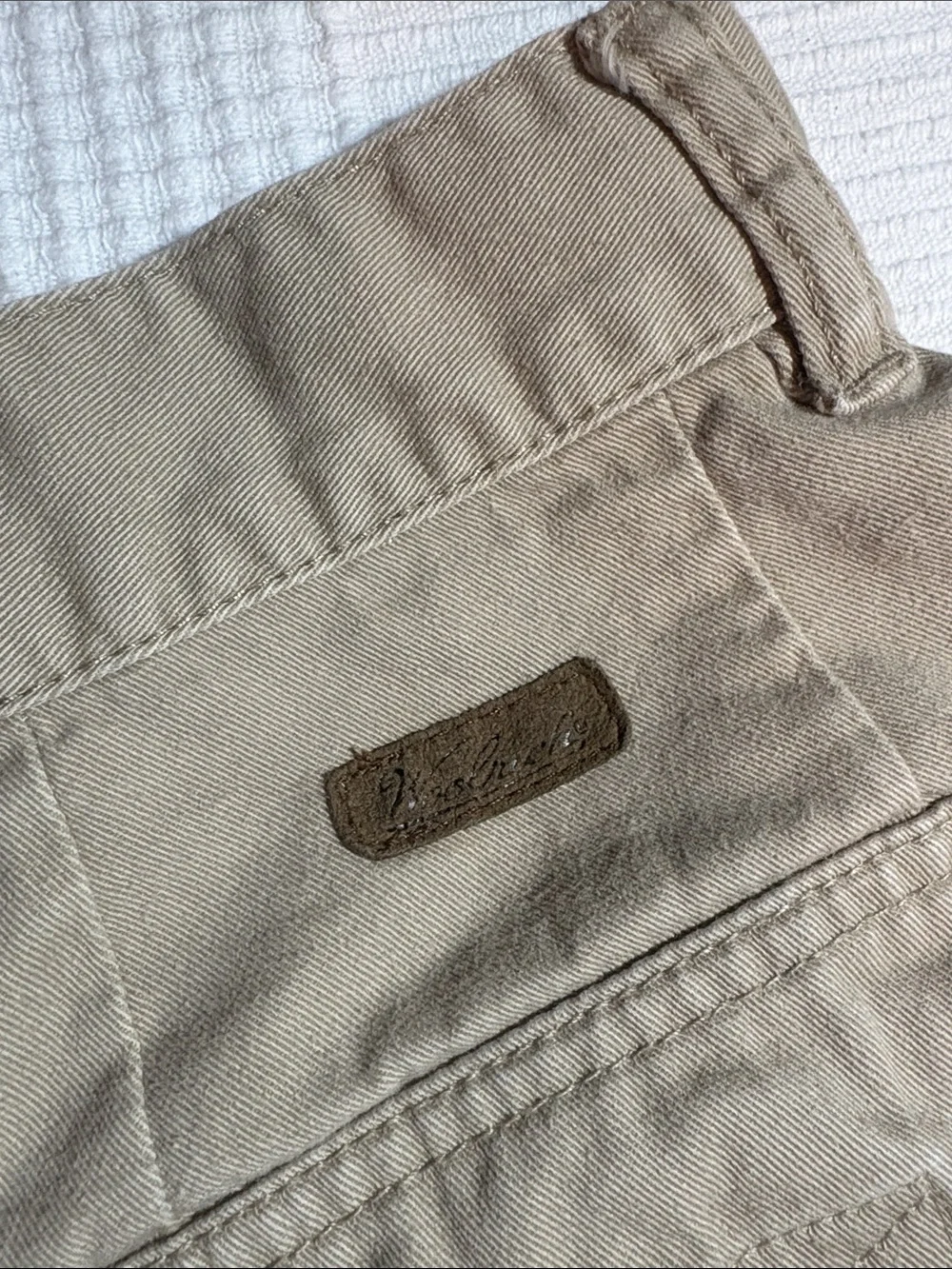 Woolrich High-Rise Women's Casual Khaki Shorts